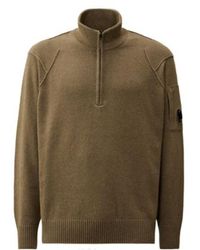 C.P. Company - Lens-Detail Half-Zip Jumper - Lyst