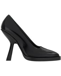 Ferragamo - Ferragamo Shaped Pointed-Toe Pumps - Lyst