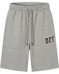 Off-White c/o Virgil Abloh - Elastic-Waist Shorts - Lyst