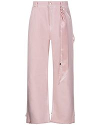 DARKPARK - Lisa Chain Adorned Loose Fit Carpenter Jeans - Lyst