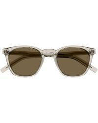 Saint Laurent - Eyewear Sl 28 Rectangular Sunglasses - Lyst
