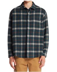 DARKPARK - Ethan Checked Overshirt - Lyst