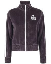 Sporty & Rich - Stand-Up Collar Long-Sleeved Jacket - Lyst