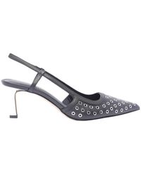 Michael Kors - Michael Alora Grommeted Slingback Pumps - Lyst