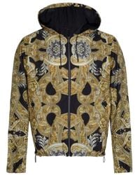 Versace - Printed Casual Jacket - Lyst