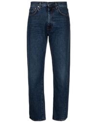 TOTEME - Totême High-Rise Straight-Leg Jeans - Lyst