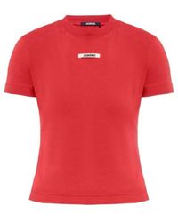 Jacquemus - The Gros Grain Crewneck T-Shirt - Lyst