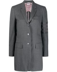 Thom Browne - 4-Bar Stripe Wool Blazer - Lyst