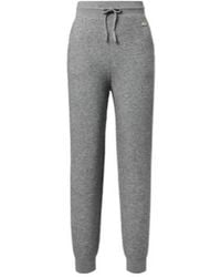 Victoria Beckham - Wool And Cashmere Sweatpants - Lyst