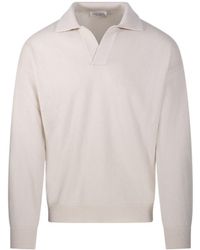 Roberto Collina - Skipper Polo Knitted Sweater - Lyst