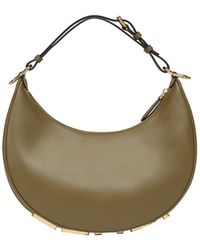 Fendi - Graphy Zipped Shoulder Bag - Lyst