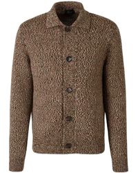 Brioni - Wool Cardigan - Lyst