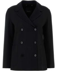 Max Mara - 'S Fiore Double-Breasted Jacket - Lyst