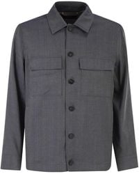 Peserico - Patch Pocket Shirt Jacket - Lyst