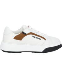 DSquared² - Logo Printed Lace-Up Sneakers - Lyst