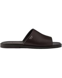 Prada - Open-Toe Slides - Lyst