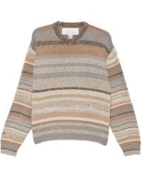 ERL - Striped Crew-Neck Sweater - Lyst