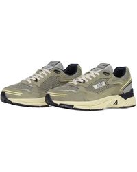 Autry - Hyperway Paneled Mesh-Suede Sneakers - Lyst