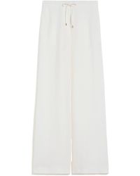 Max Mara - Studio Pelota Drawstring Trousers - Lyst