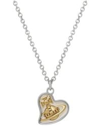 Vivienne Westwood - Faye Heart Pendant Necklace - Lyst