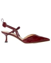 Fendi - Pointed-Toe Slingback Pumps - Lyst
