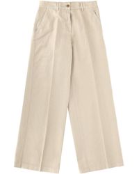Aspesi - Tailored Pleated Pants - Lyst