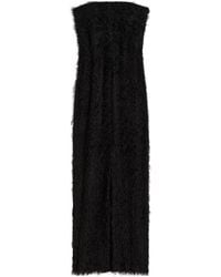 TOTEME - Strapless Fil-Coupé Dress - Lyst