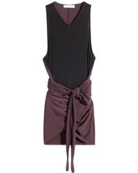 Lemaire - Draped Sleeveless Dress - Lyst