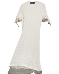 Gucci - Braided Cotton Blend Dress - Lyst