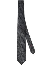 Brunello Cucinelli - Jacquard Pointed-Tip Tie - Lyst