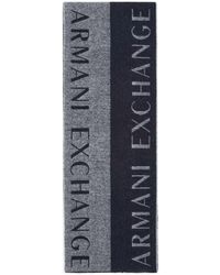 ARMANI EXCHANGE - Wool Scarf - Lyst