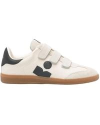Isabel Marant - Leather Beth Logo Sneakers - Lyst