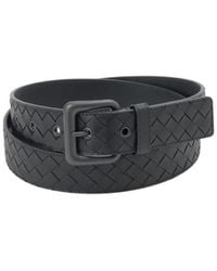 Bottega Veneta - Intrecciato Buckle Belt - Lyst