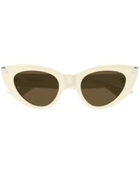 McQueen - Eyewear Cat-Eye Frame Sunglasses - Lyst