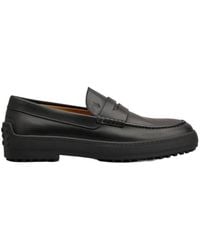 Tod's - Winter Gommino Loafers - Lyst