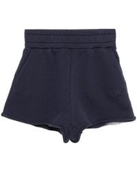 Autry - Elasticated Waistband Track Shorts - Lyst