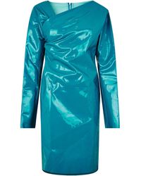 Bottega Veneta - Structured Mini Dress - Lyst