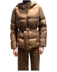Max Mara - Long-Sleeved Hooded Cotton Jacket - Lyst