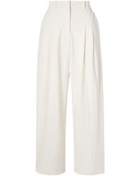 Veronica Beard - Wide-Leg Casual Pants - Lyst
