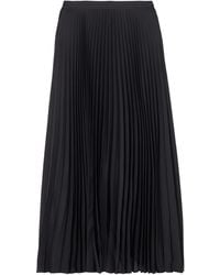 Wardrobe NYC - A Long Dress Made Of Pleated Crepe Fabric - Lyst