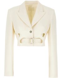Dion Lee - Interloop Belted Blazer - Lyst