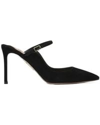 Aquazzura - "Mary Jane 80Mm" Heeled Mules - Lyst