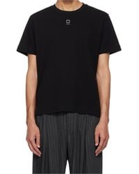 WOOYOUNGMI - Front Logo Slim Fit T-Shirt - Lyst