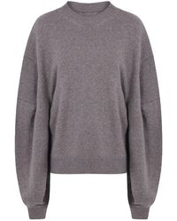 Uma Wang - Cashmere Dropped-Shoulder Sweater - Lyst