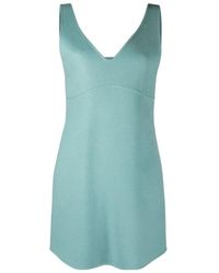 P.A.R.O.S.H. - Etail Wool Mini Dress - Lyst