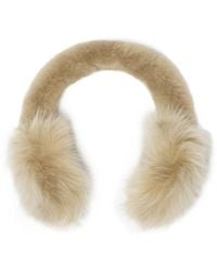 Burberry - Shearling Pull-On Earmuffs - Lyst