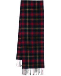 Polo Ralph Lauren - Fringed Edge Checked Scarf - Lyst