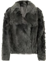 Yves Salomon - Reversible Shearling And Leather Jacket - Lyst
