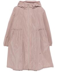 Herno - Zip-Up Hooded Coat - Lyst