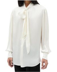 Ann Demeulemeester - Runo Bow-Tie Shirt - Lyst